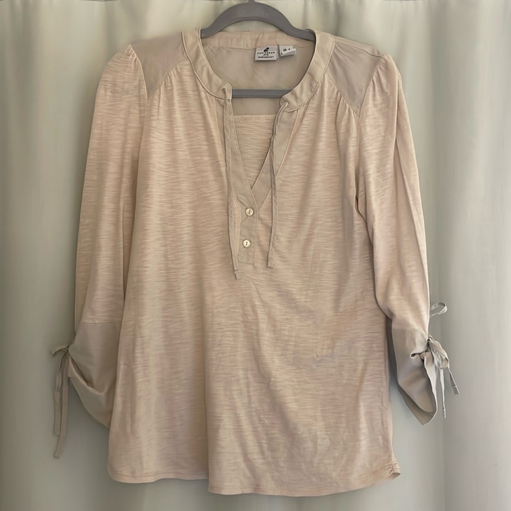 3 for‎ $25! Carribean Joe Cream Women's Top, size small